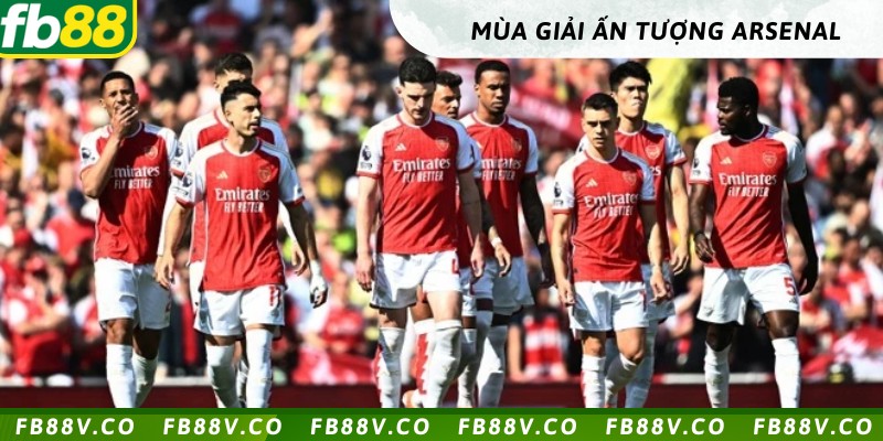 Mùa giải ấn tượng 2023/24 của Arsenal